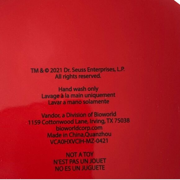 Dr Seuss Cookie Jar Ceramic Red Lid Colorful Character Kitchen Decor Storage - Picture 8 of 11